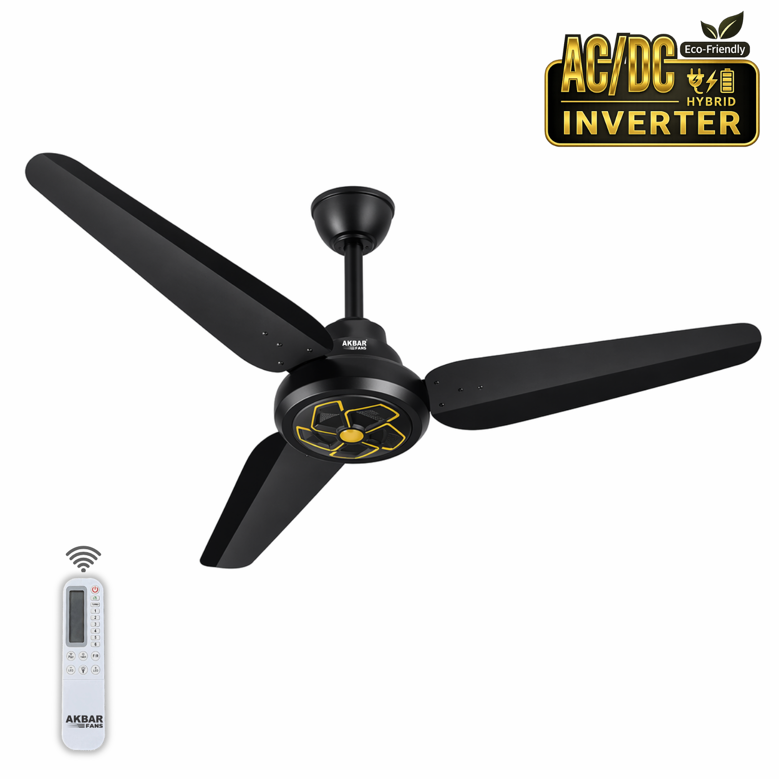 Icon Plus Model - AC/DC Inverter Fan