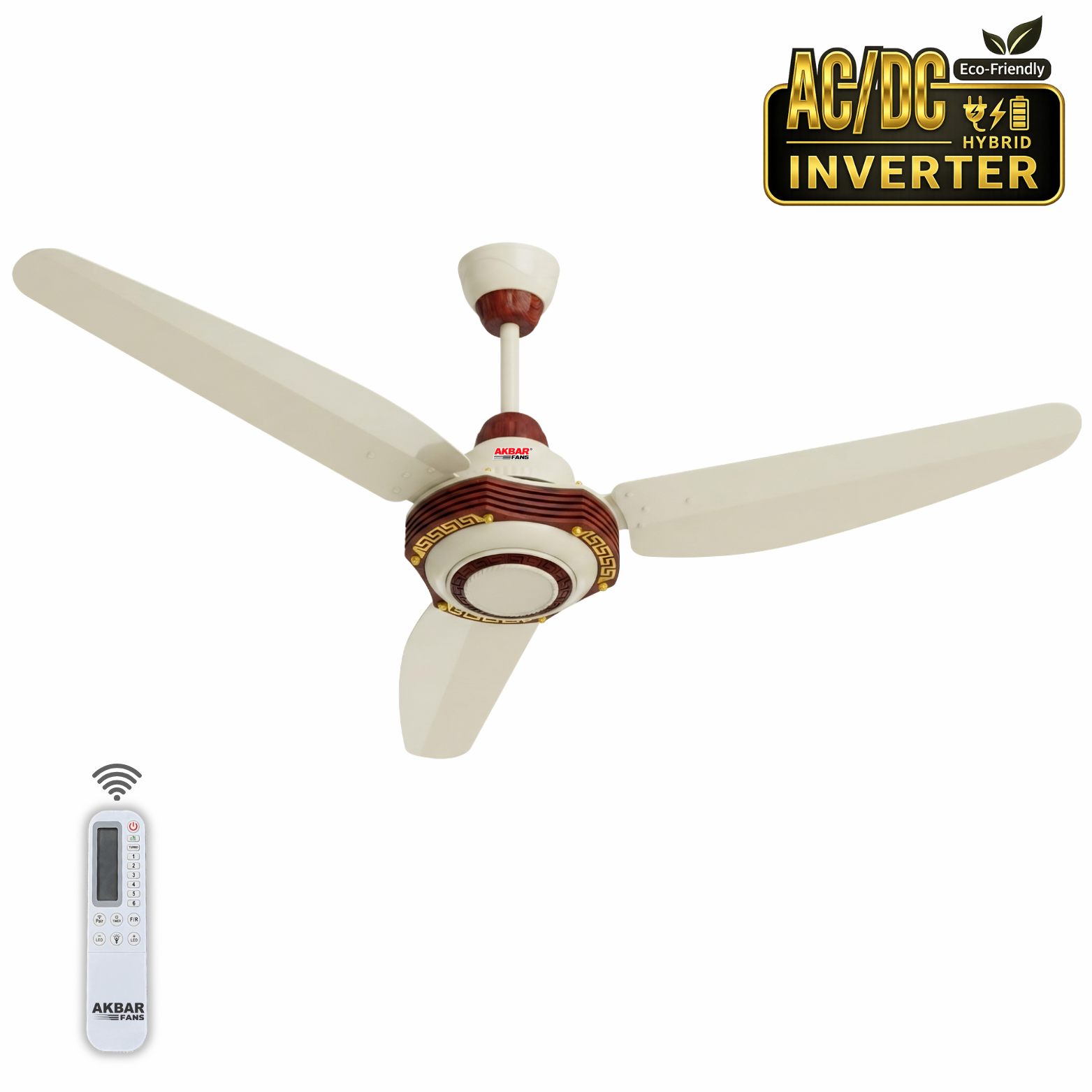 Crown Model  - AC/DC Inverter Fan