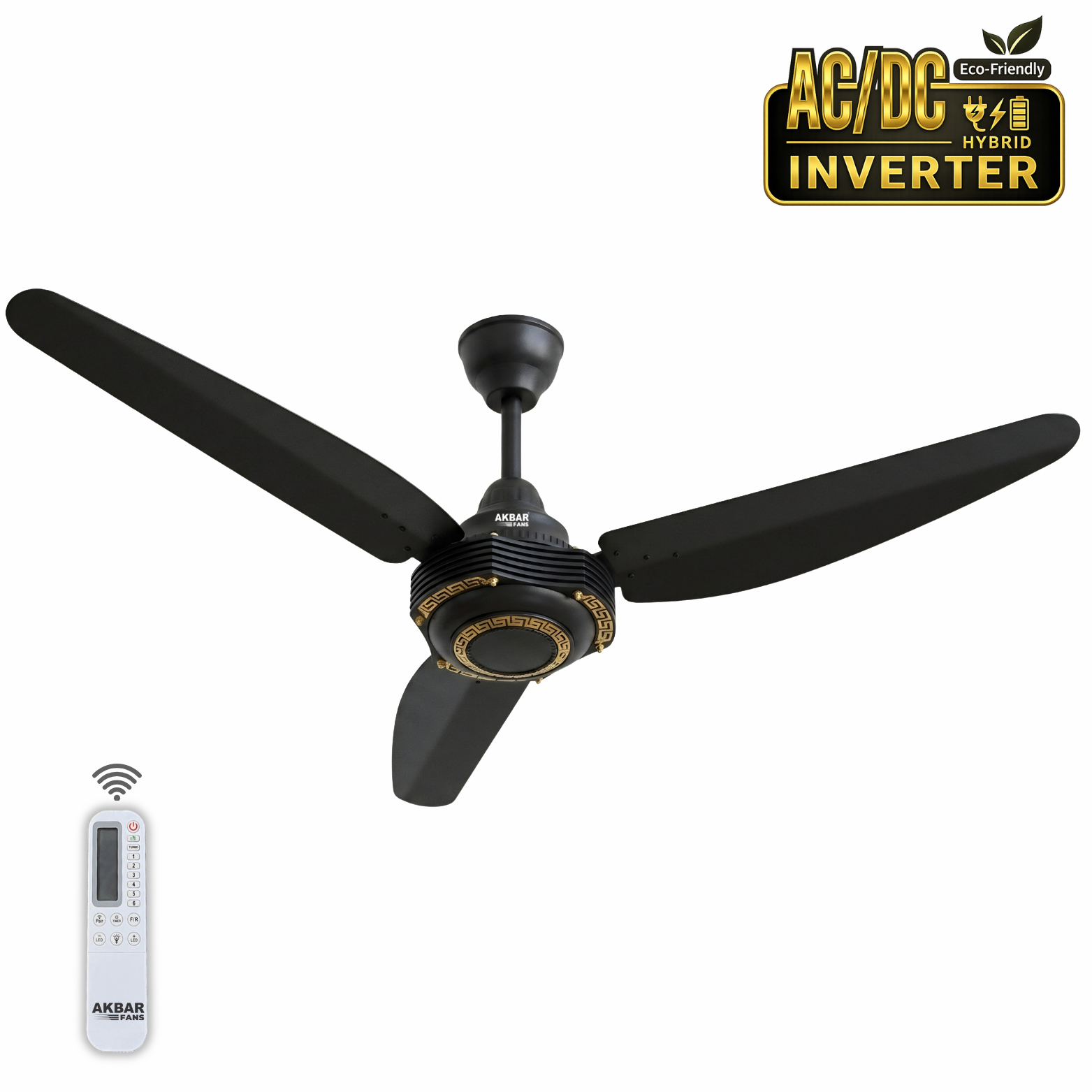 Crown Model  - AC/DC Inverter Fan