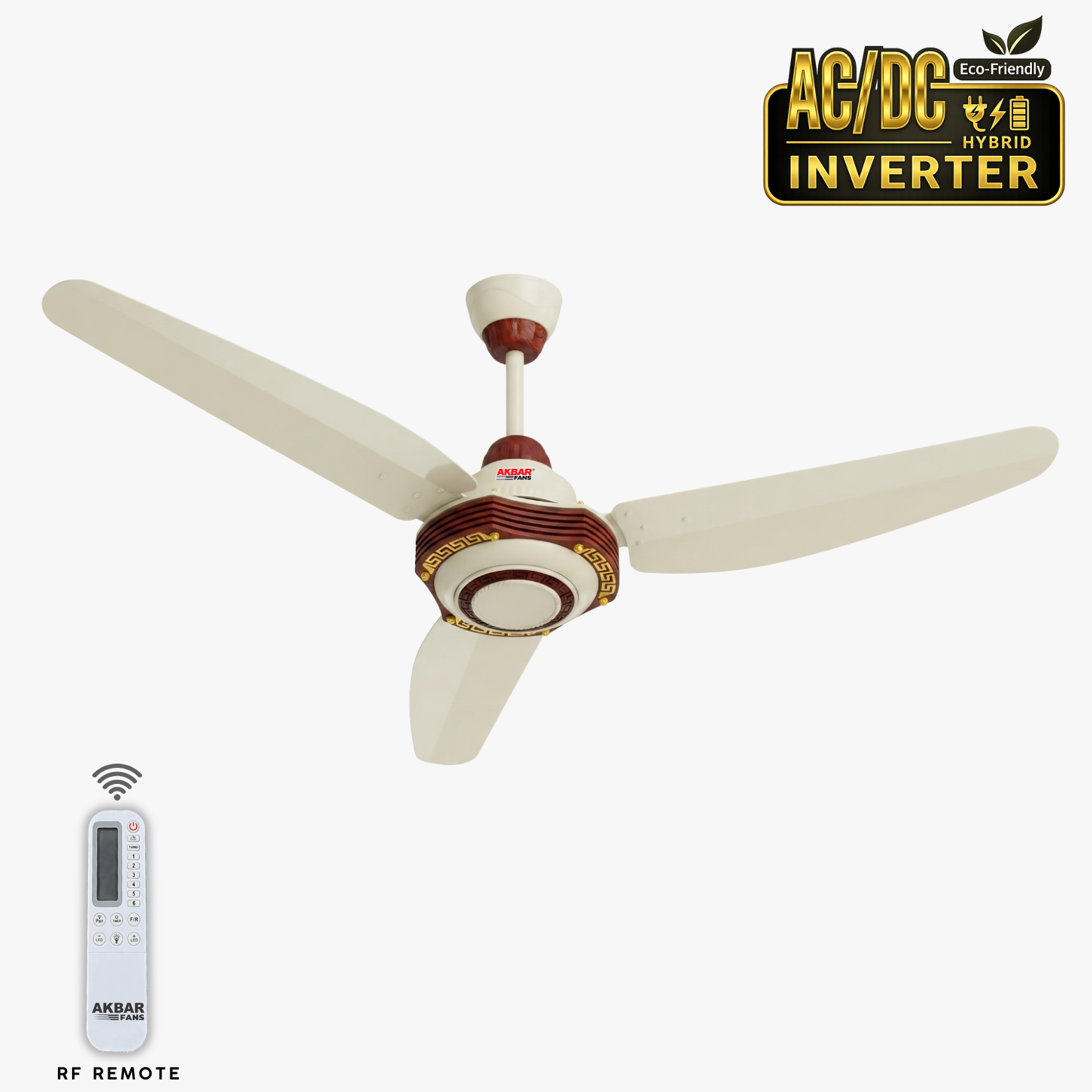 Crown Model | AC/DC Ceiling Fan