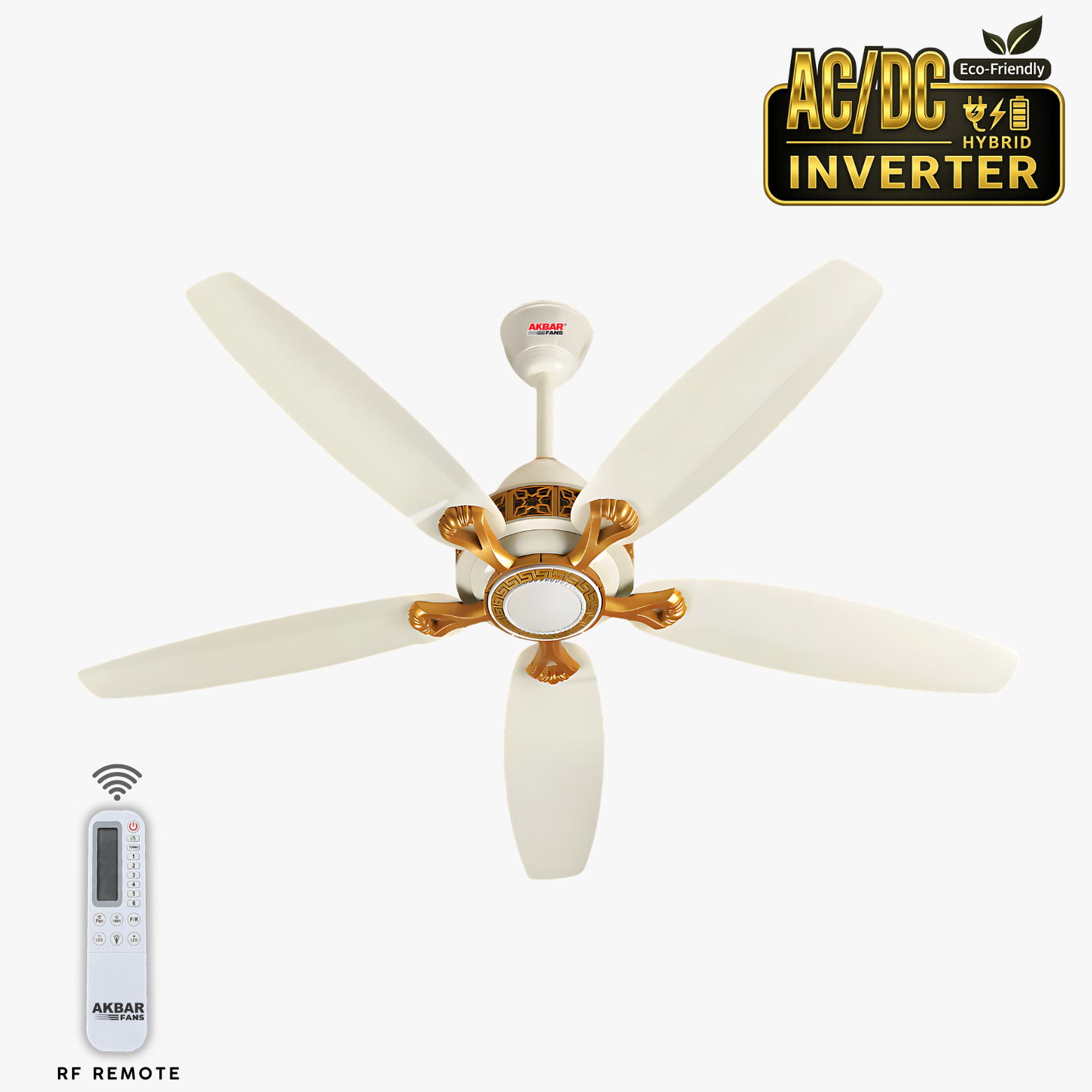 Penta Model | AC/DC Ceiling Fan